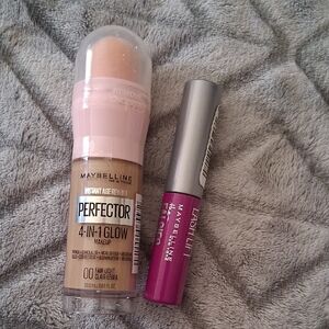 Maybelline 4-in-1 Glow Makeup and Mascara Set - 00 Fair Light